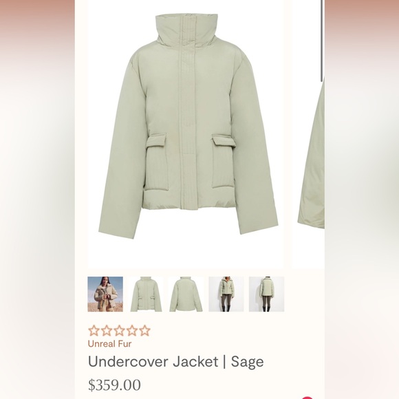 Unreal Fur Undercover padded jacket - Picture 4 of 9